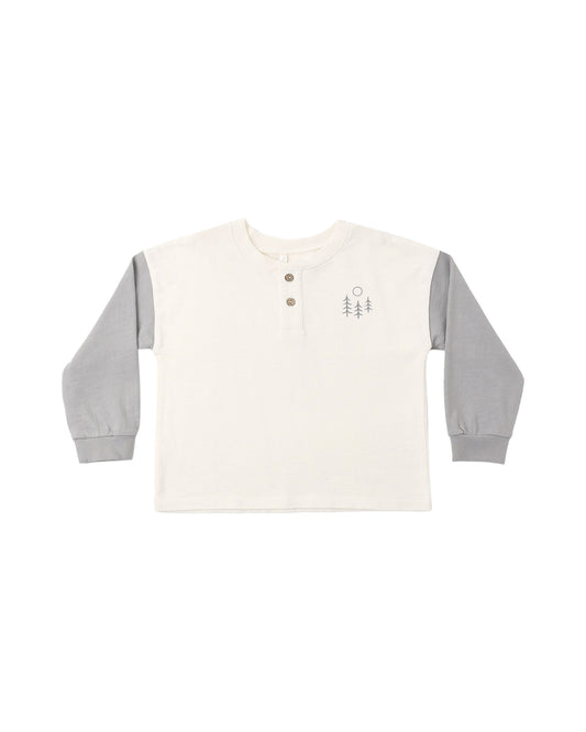 Relaxed Long Sleeve Henley | Made For Adventure
