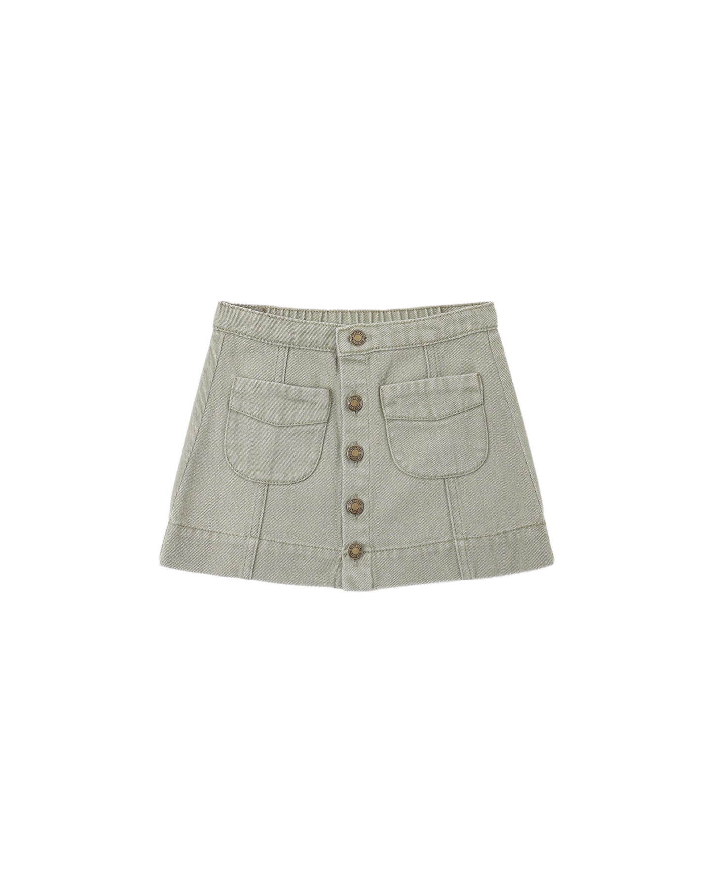Denver Mini Skirt || Dark Sage