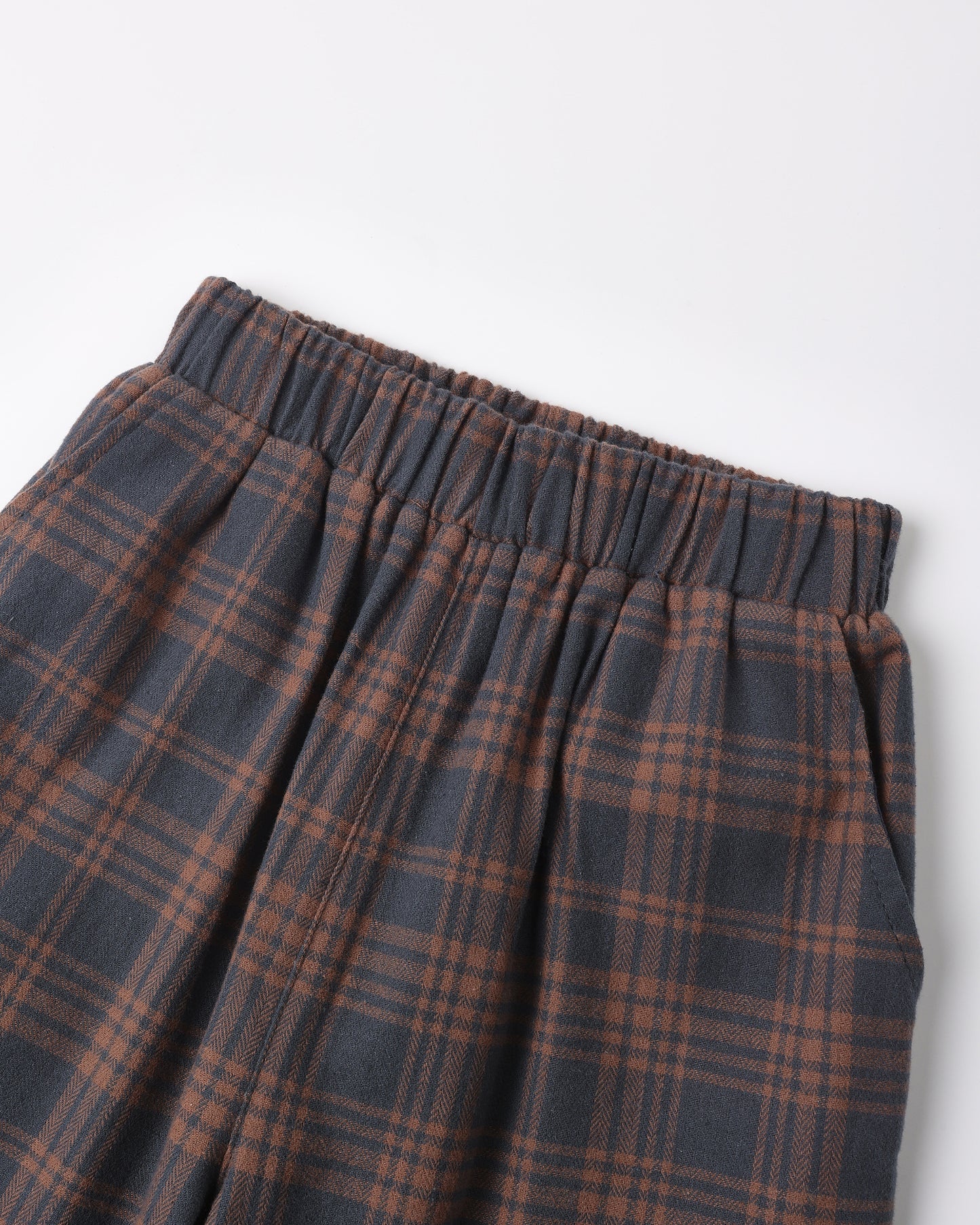 Tiered Midi Skirt || Midnight Plaid