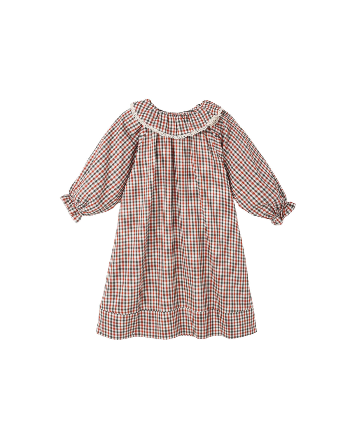 Girl's Nightgown | Holiday Gingham