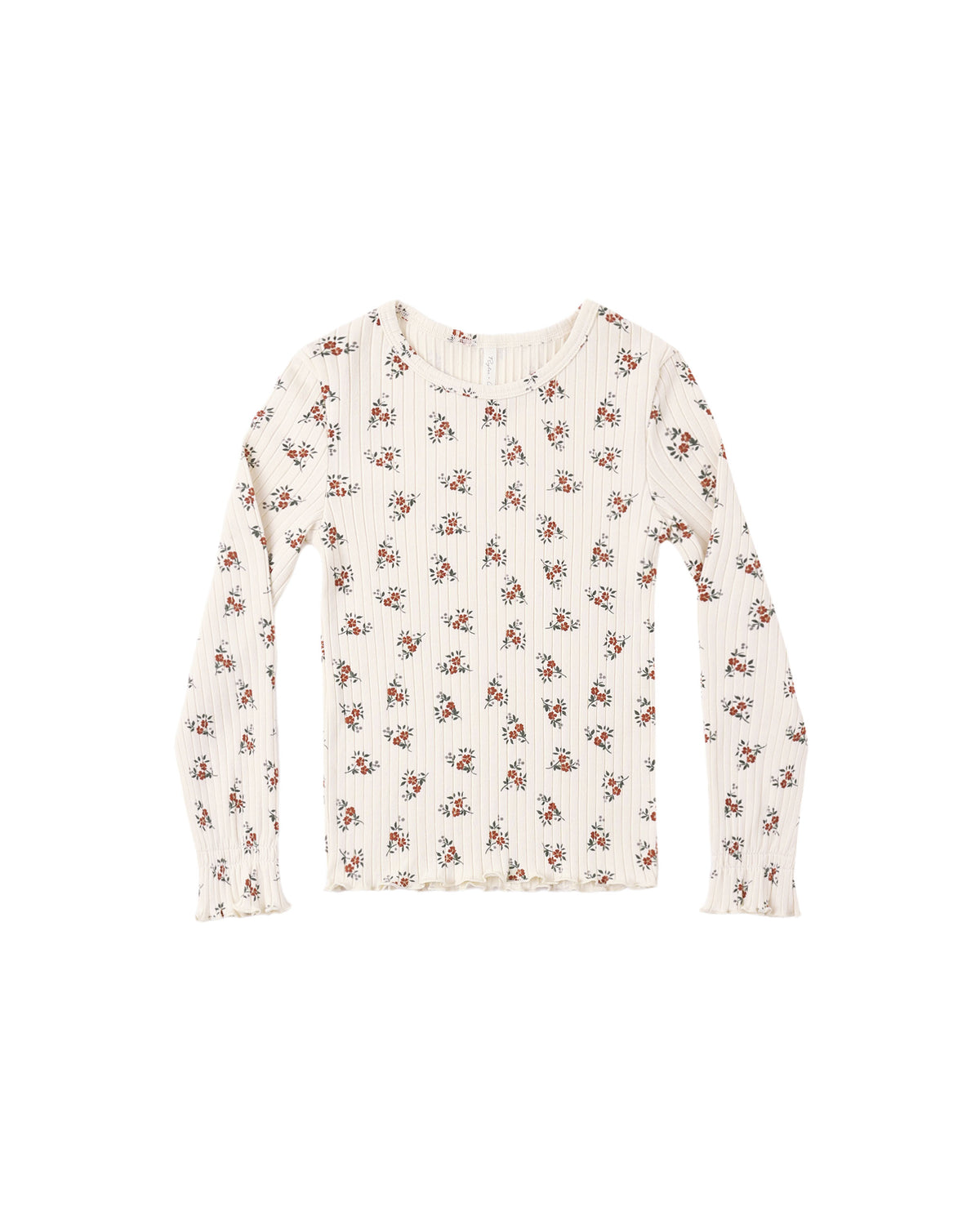 Ribbed Long Sleeve Top | Ruby Bloom