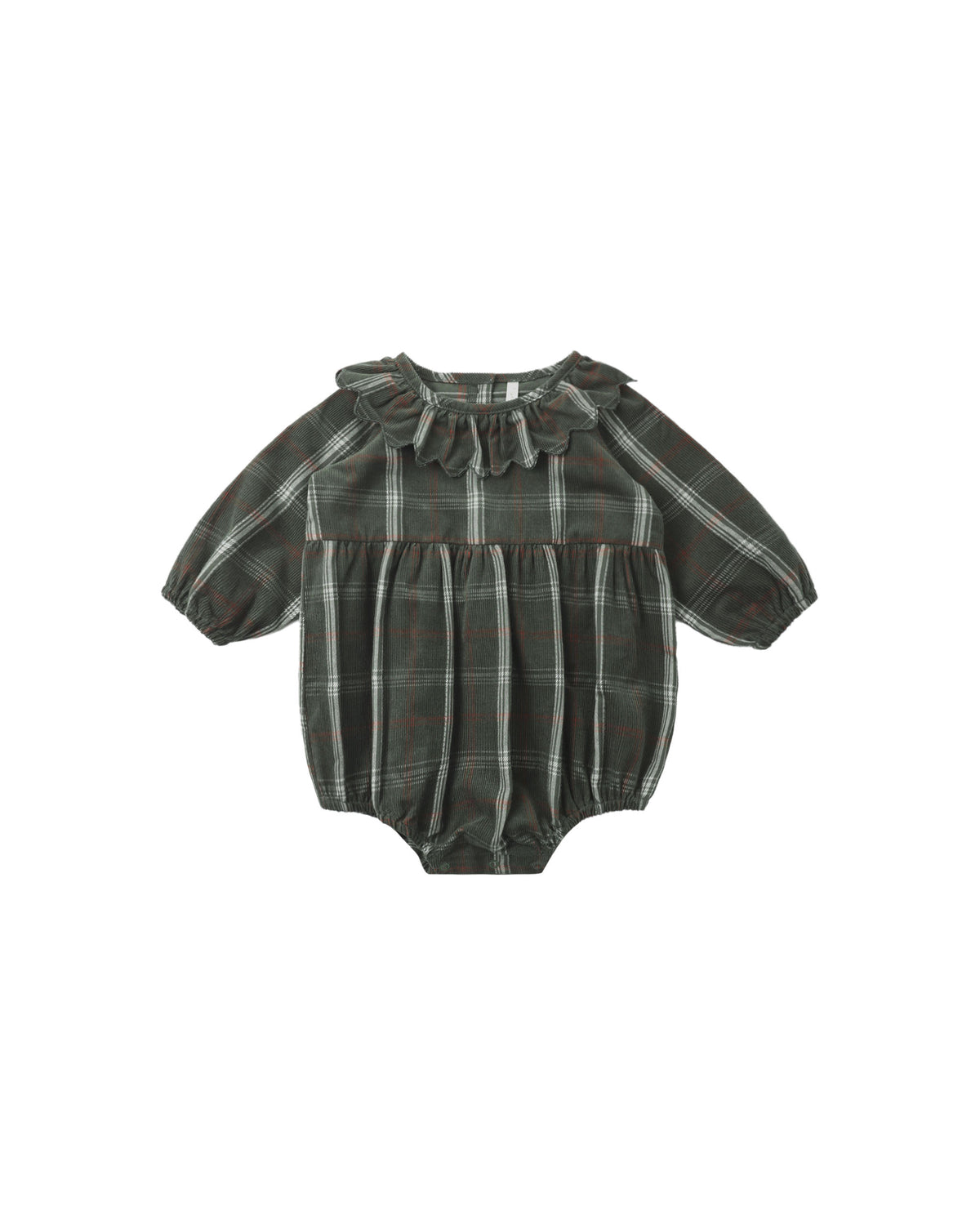 Freya Romper | Holiday Plaid