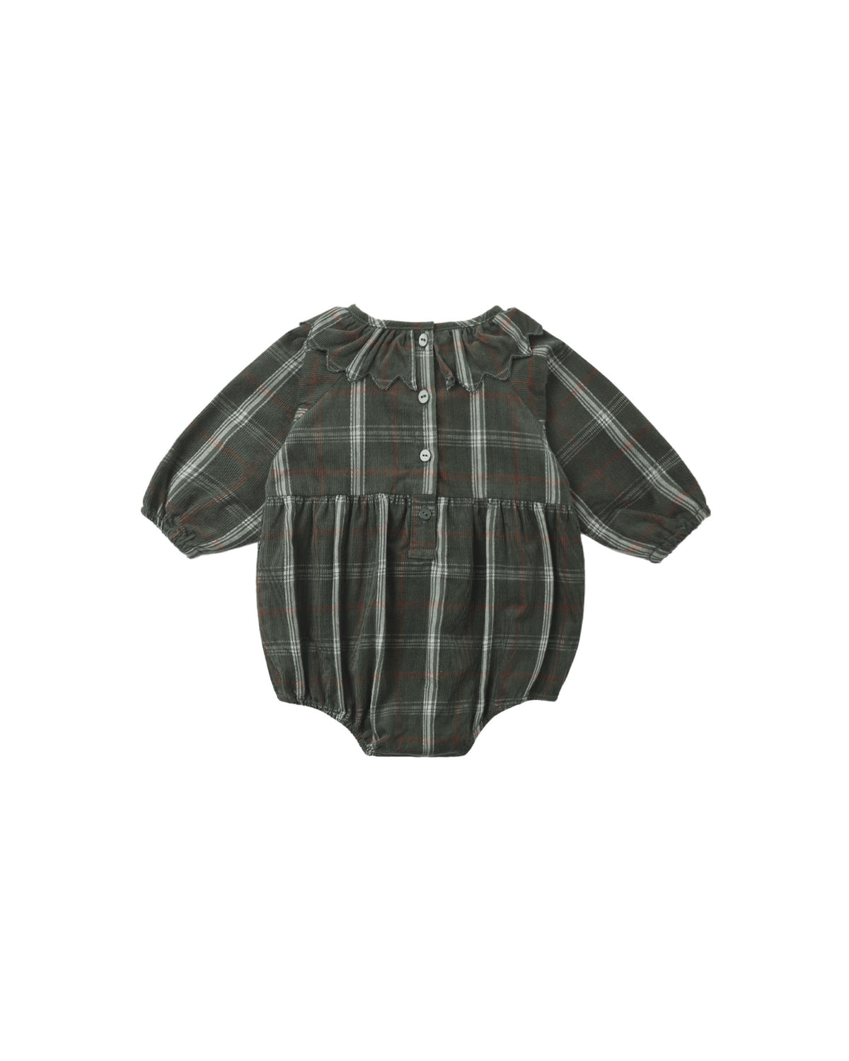 Freya Romper | Holiday Plaid