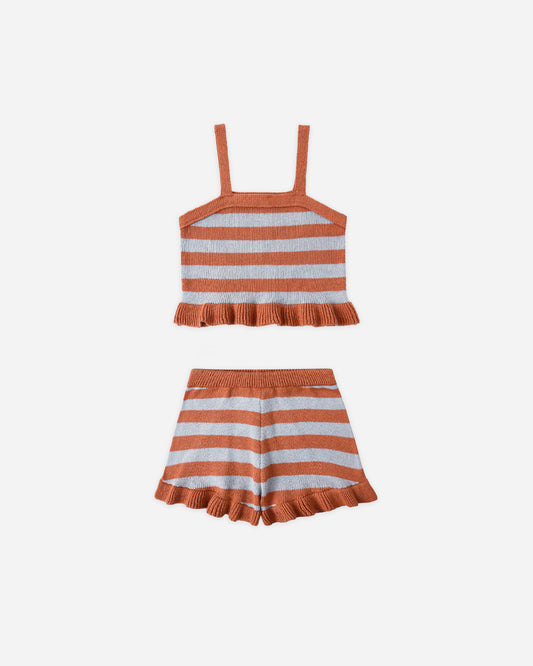 Naomi Set || Americana Stripe