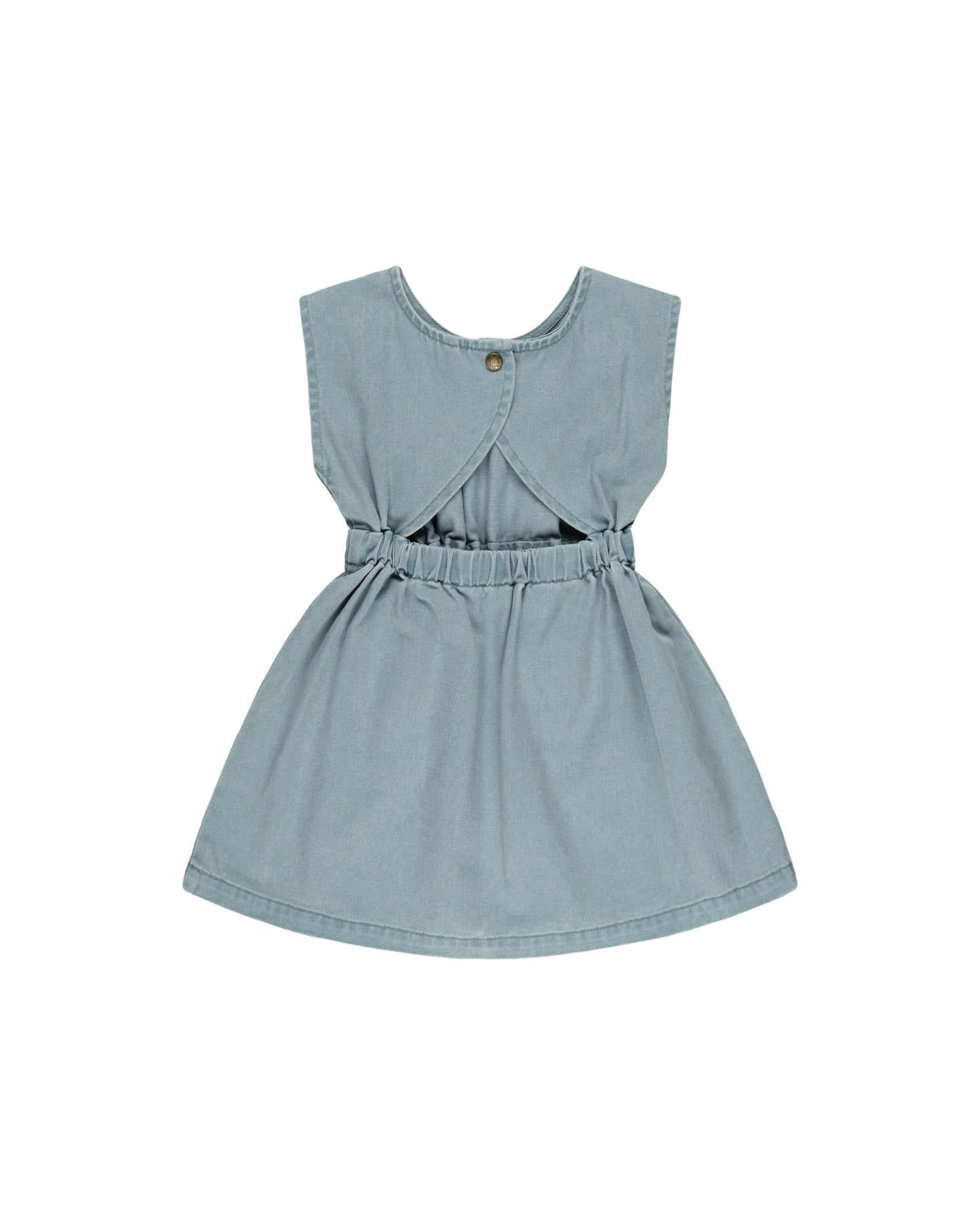 Denim Mini Dress || Ocean