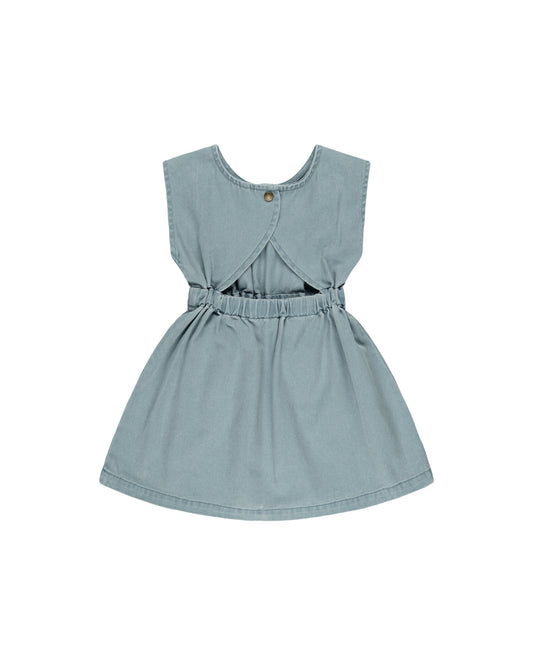 Denim Mini Dress || Ocean