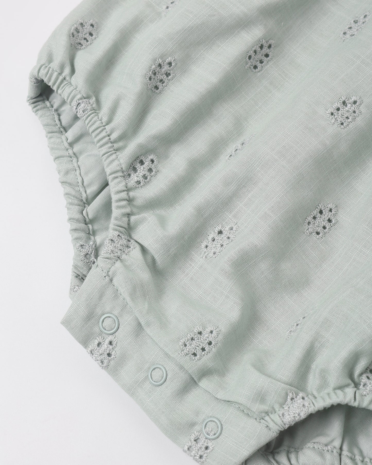 Myla Romper || Seafoam