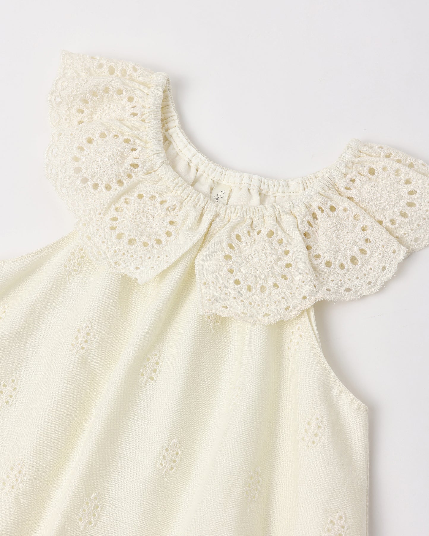 Myla Romper || Ivory