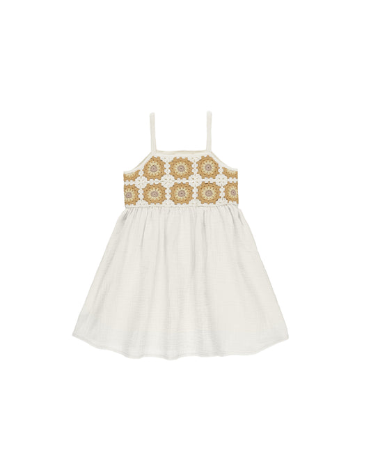 Crochet Sun Dress || Marigold Daisy