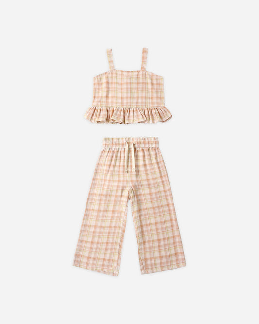 Kayli Set || Summer Plaid