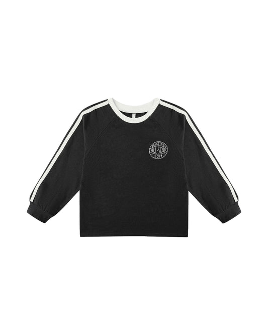 Jersey Long Sleeve Tee || Black