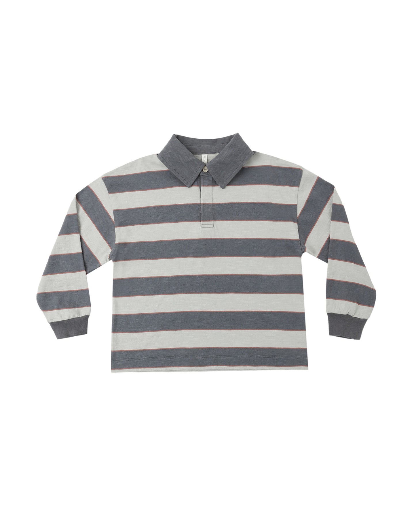 Rugby Polo || Sage Stripe