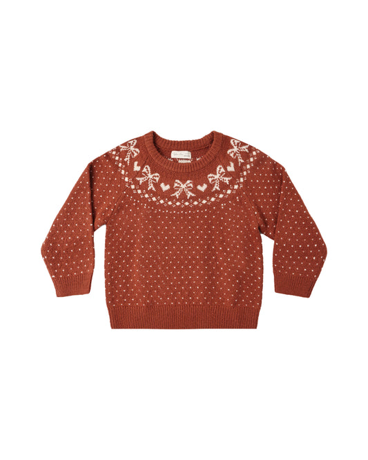 Fair Isle Sweater | Ruby