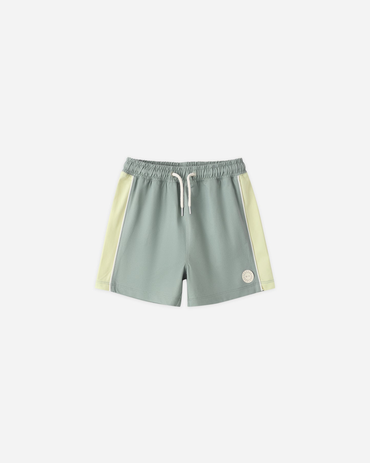 Paneled Boardshort || Sea Green