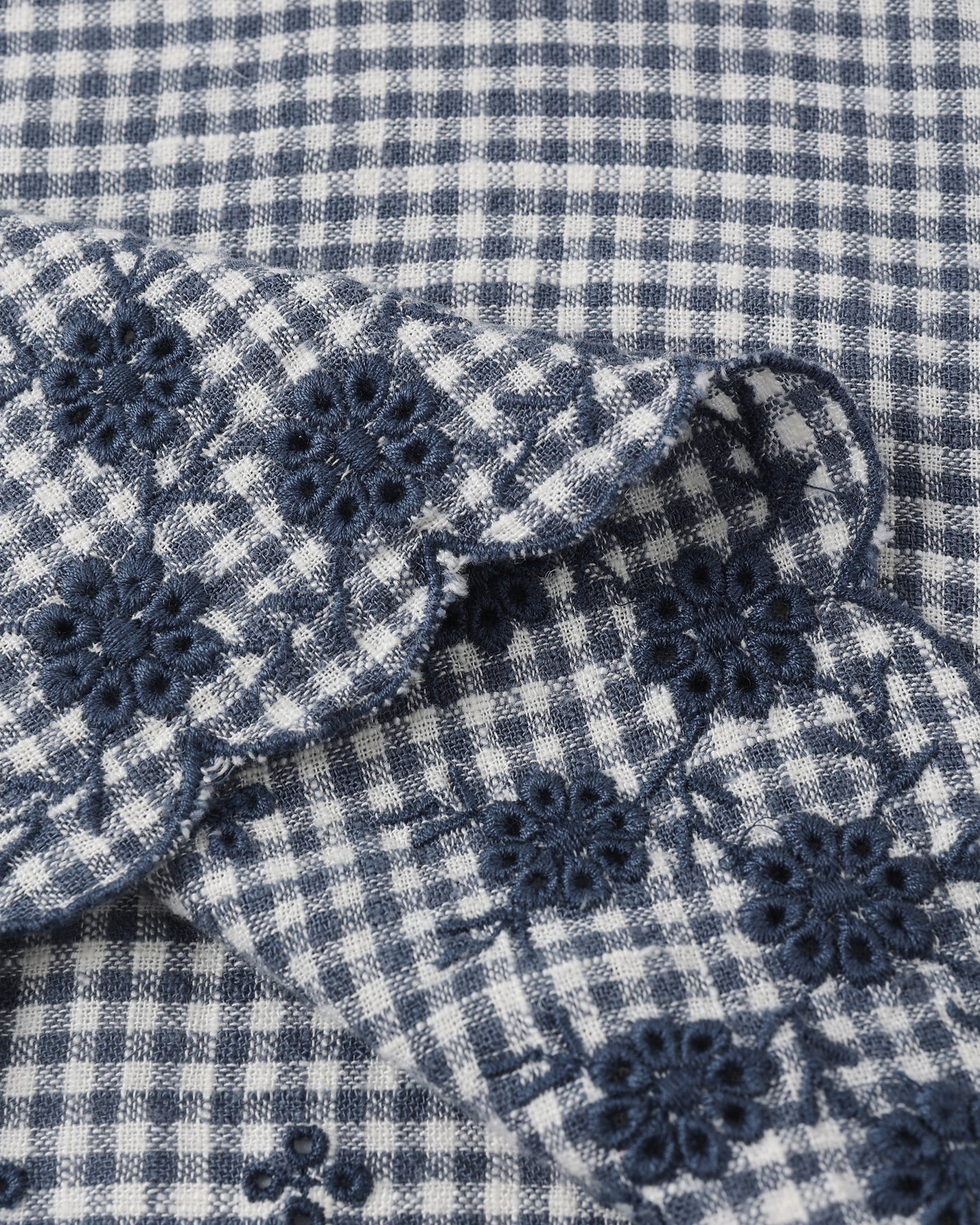 Lennon Dress || Marine Gingham