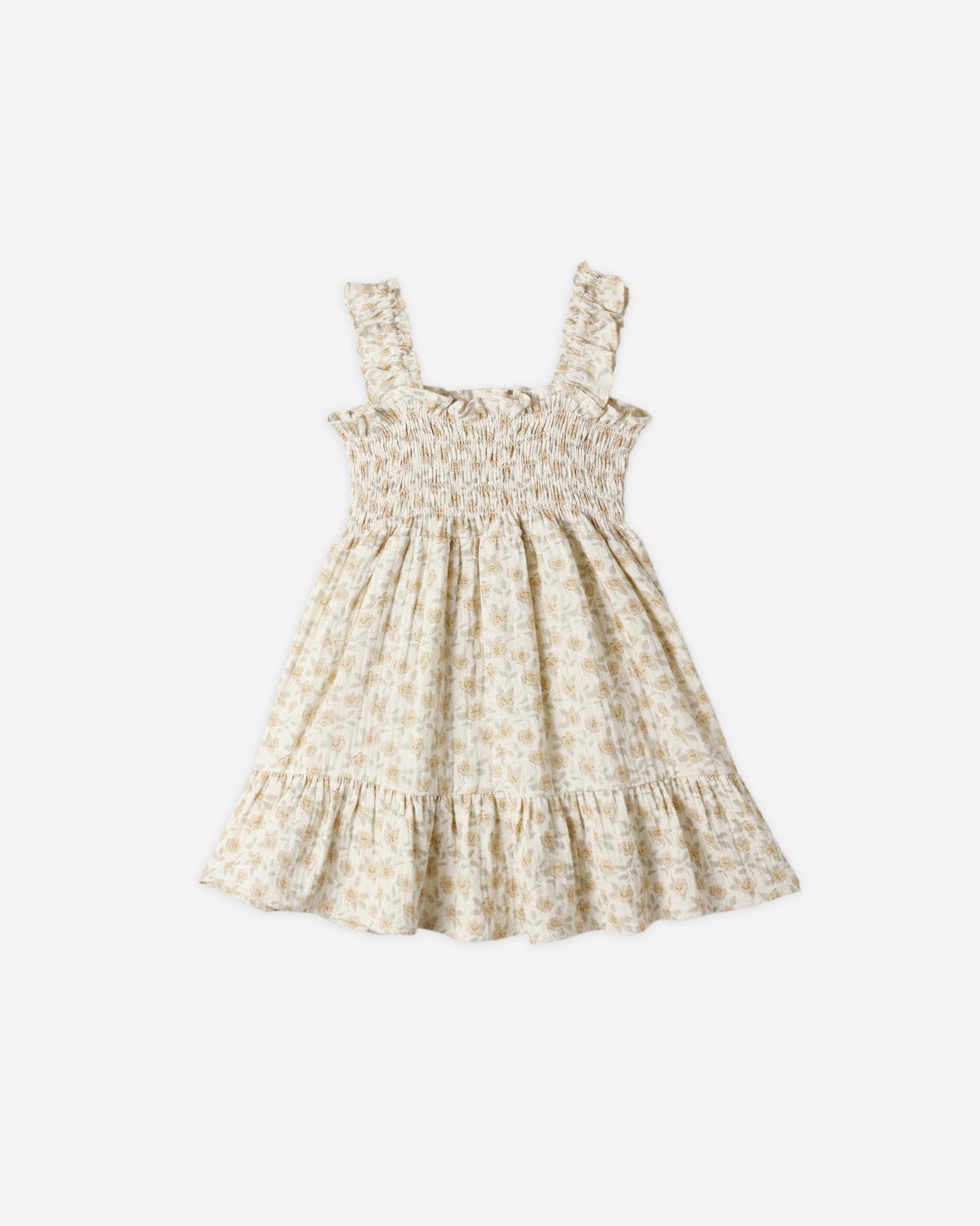 Sutton Dress || Yellow Floral