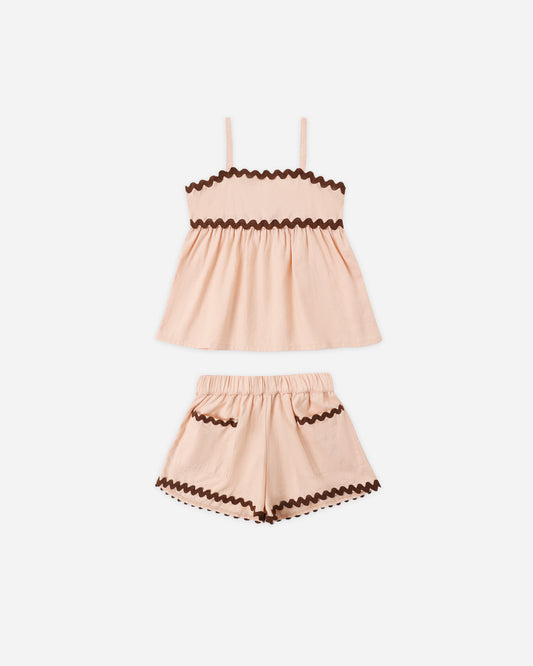 Ric Rac Set || Blush