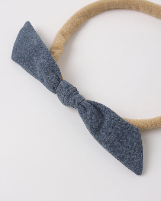 Little Knot Headband || Navy