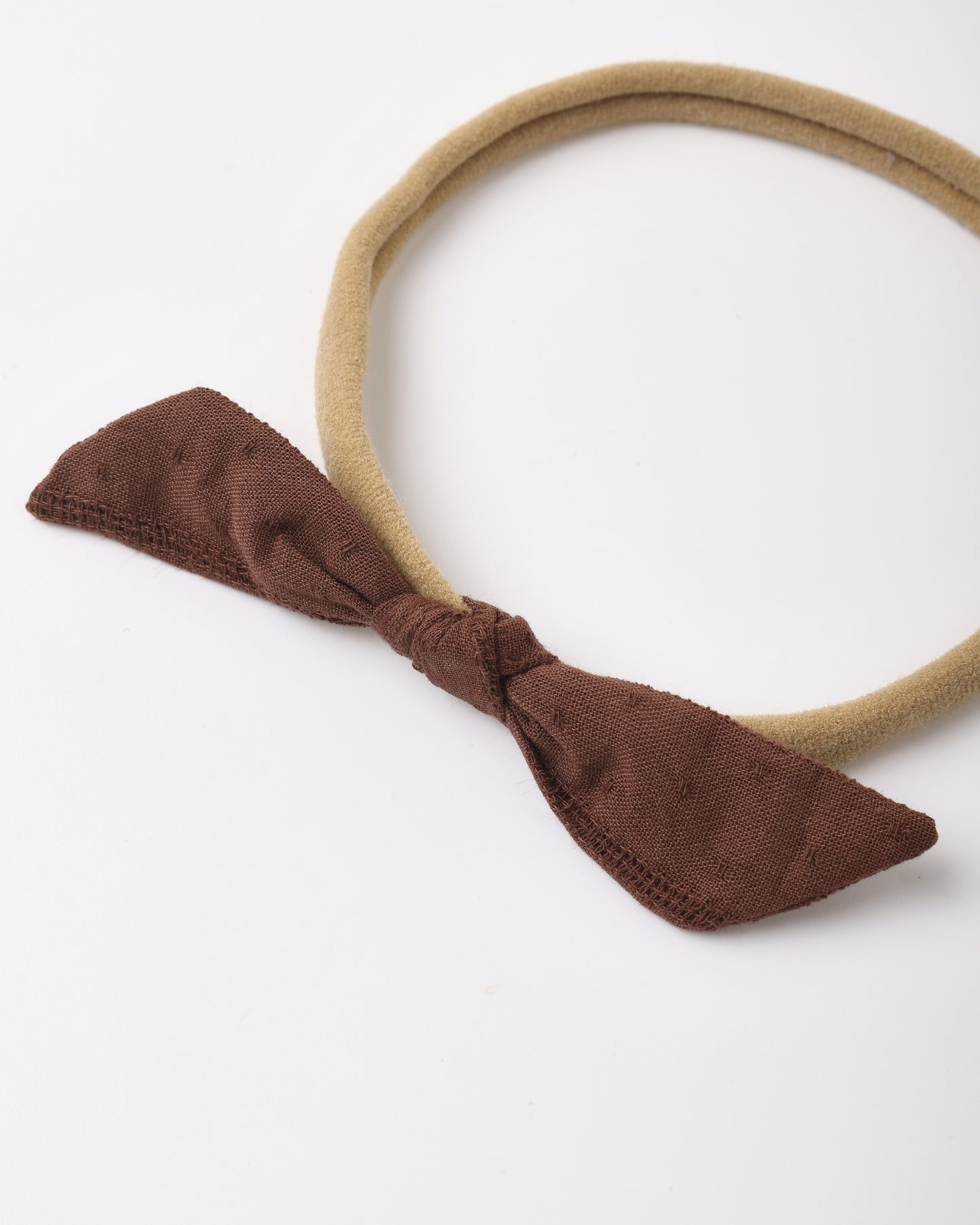 Little Knot Nylon Headband || Mulberry