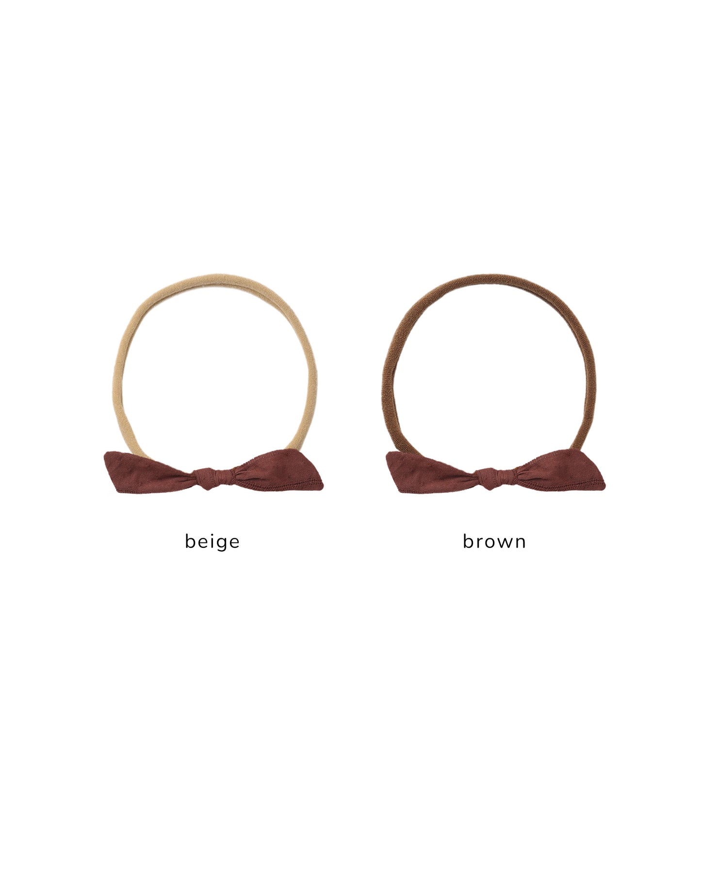 Little Knot Nylon Headband || Mulberry