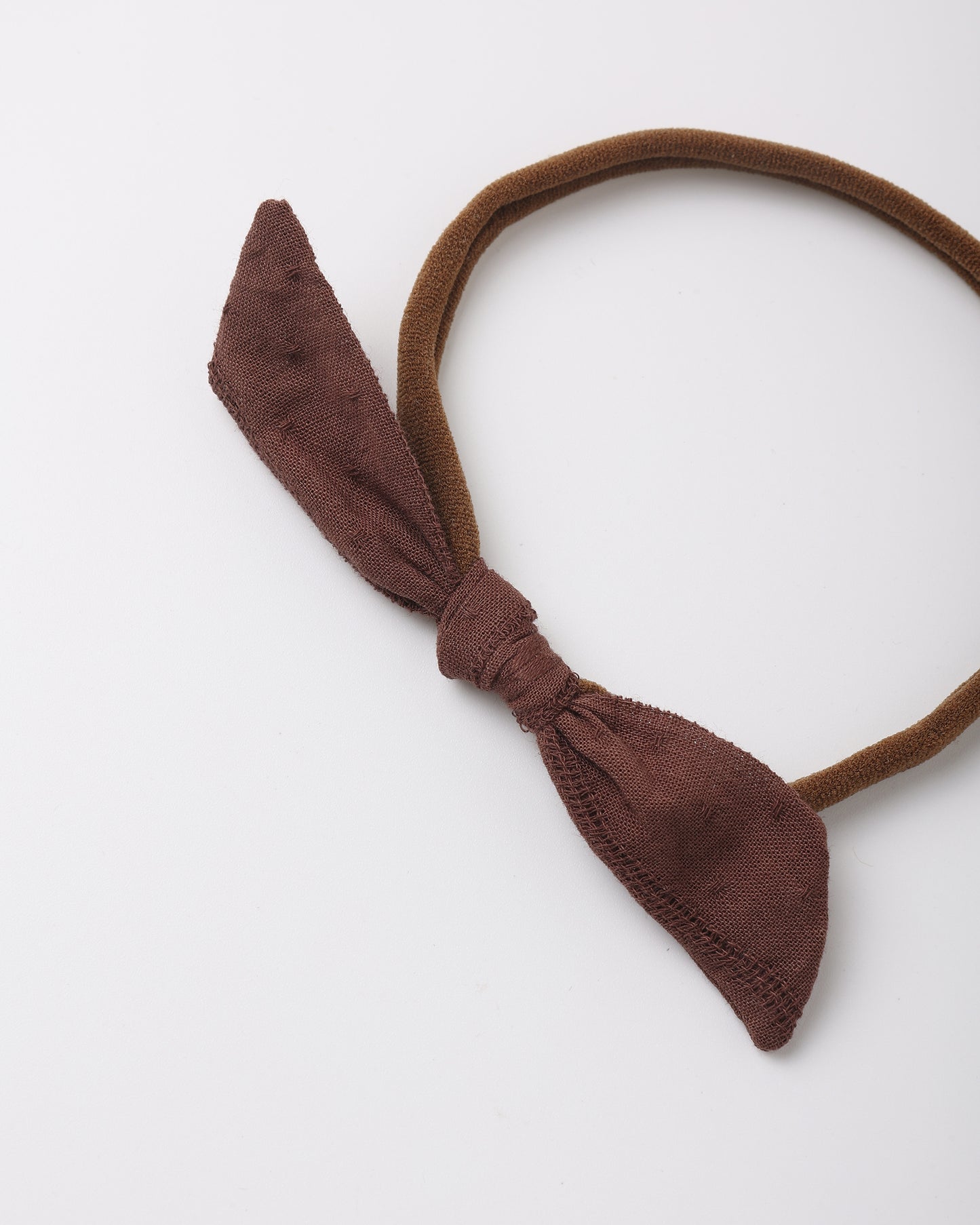 Little Knot Nylon Headband || Mulberry