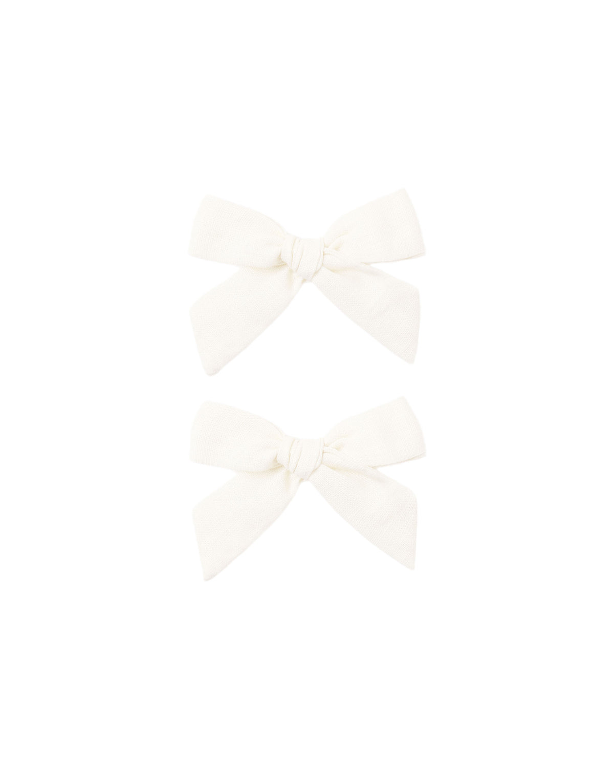 Teen Bows, Set Of 2 | Ivory