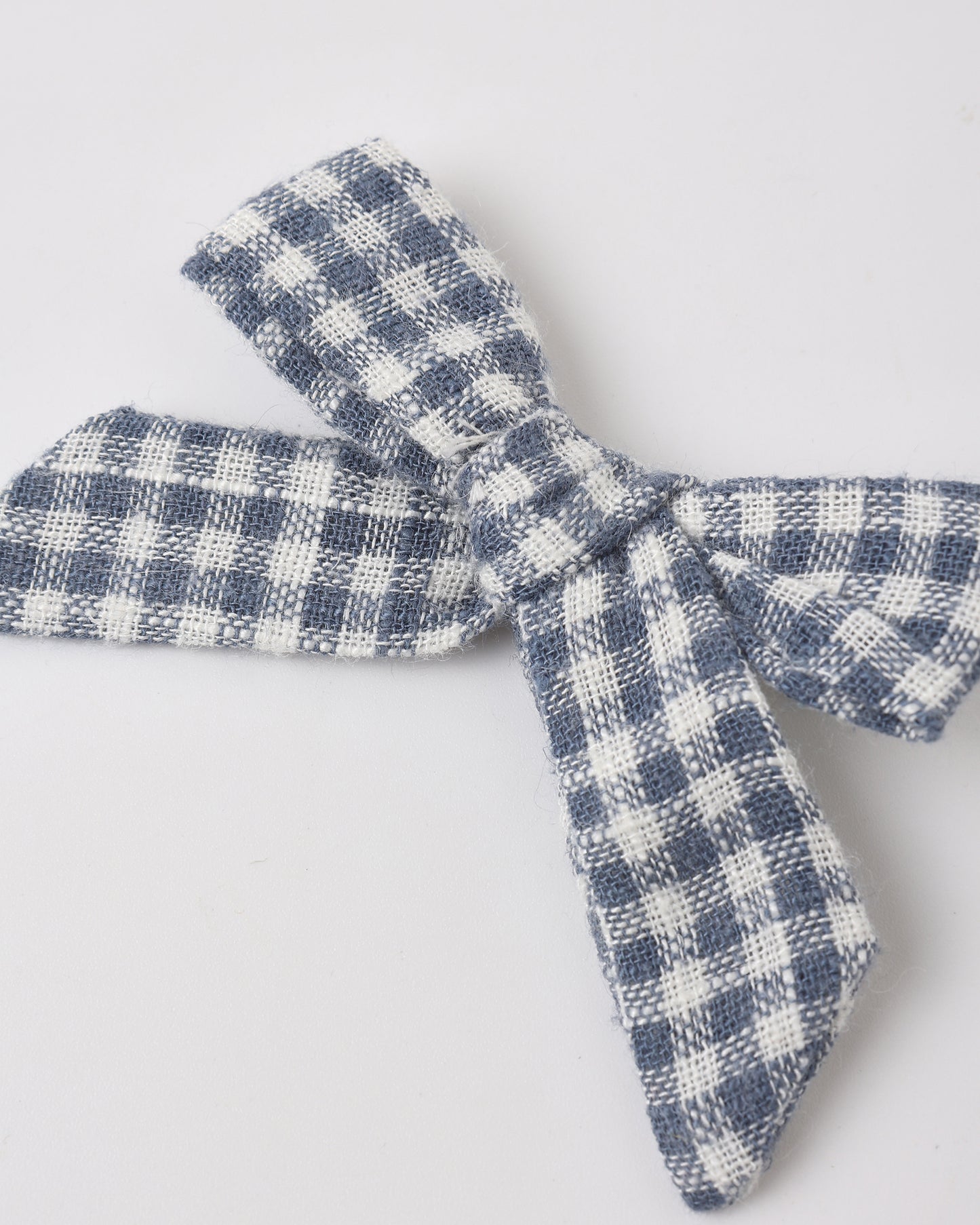 Bows, Set Of 2 || Marine Gingham