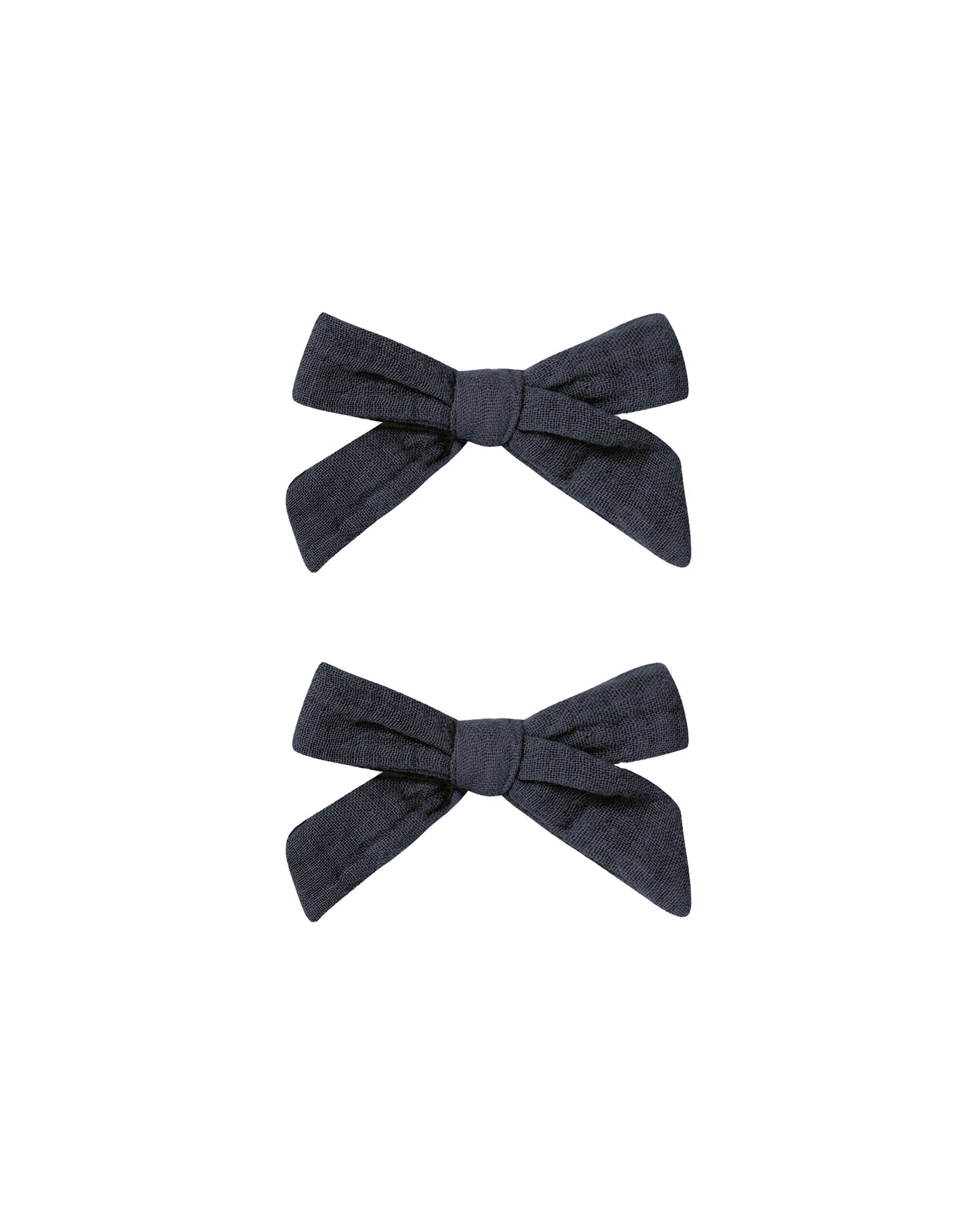 Bows, Set Of 2 || Navy