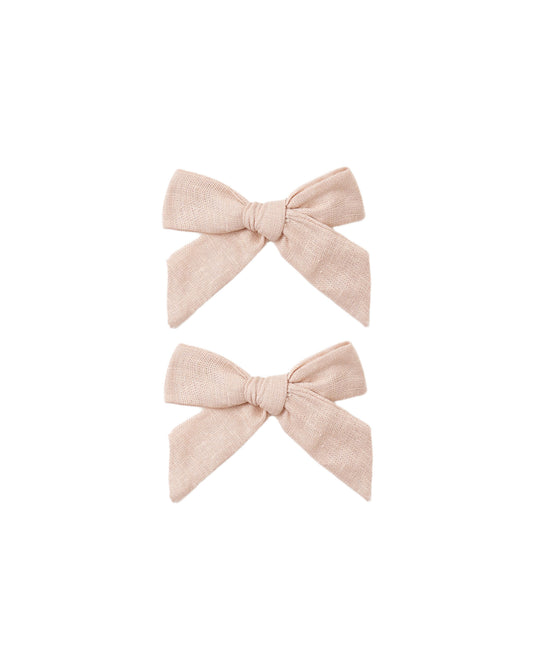 Bows, Set Of 2 | Blush