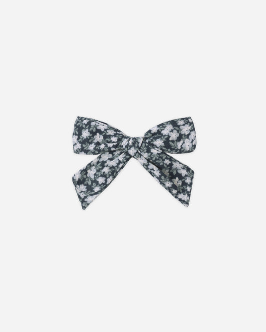 Bow || Navy Floral