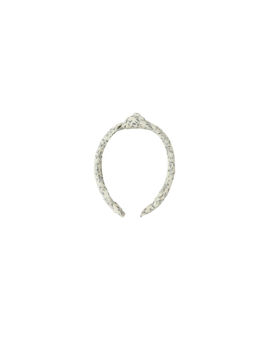 Knotted Headband || Blue Vines