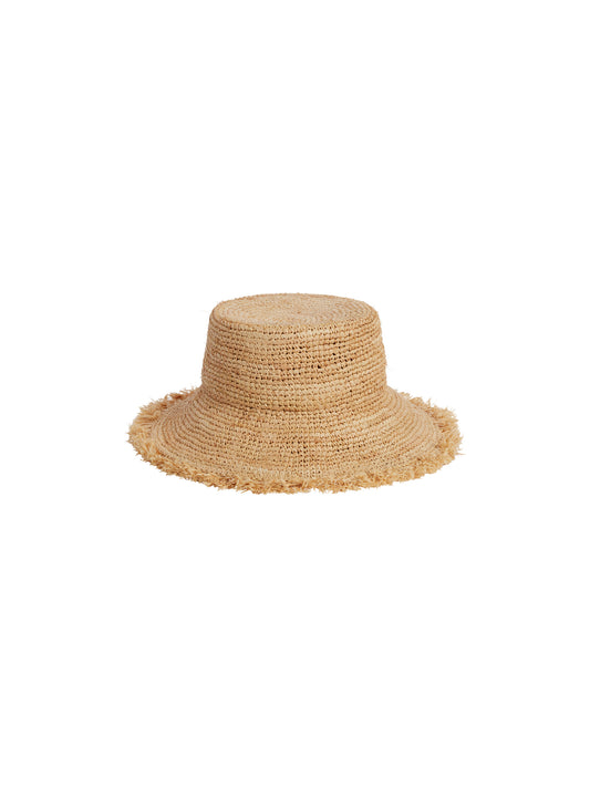 Straw Bucket Hat | Straw