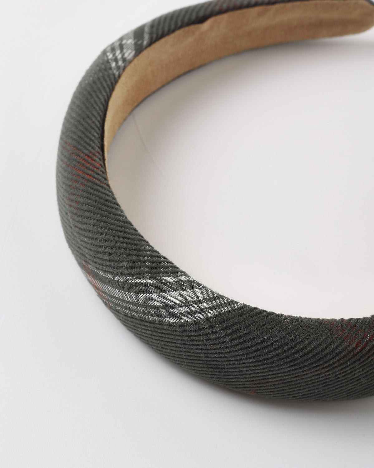 Padded Headband | Holiday Plaid