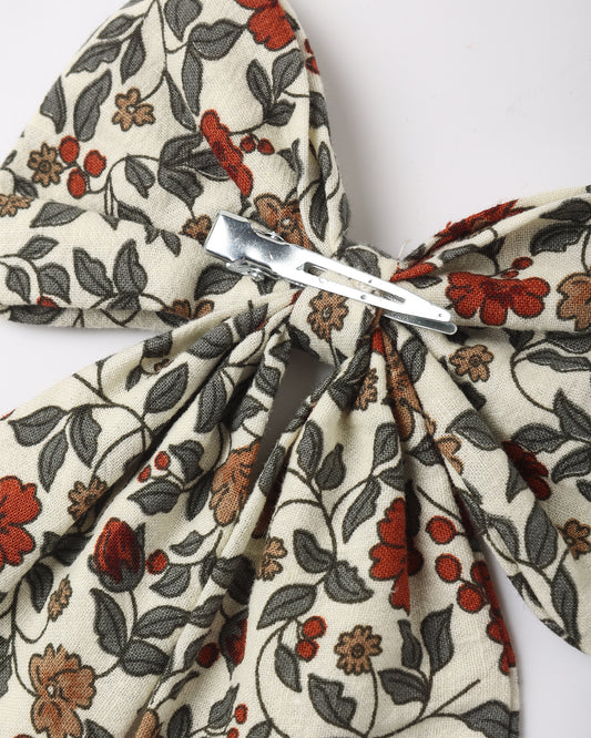 Oversized Bow | Holiday Floral
