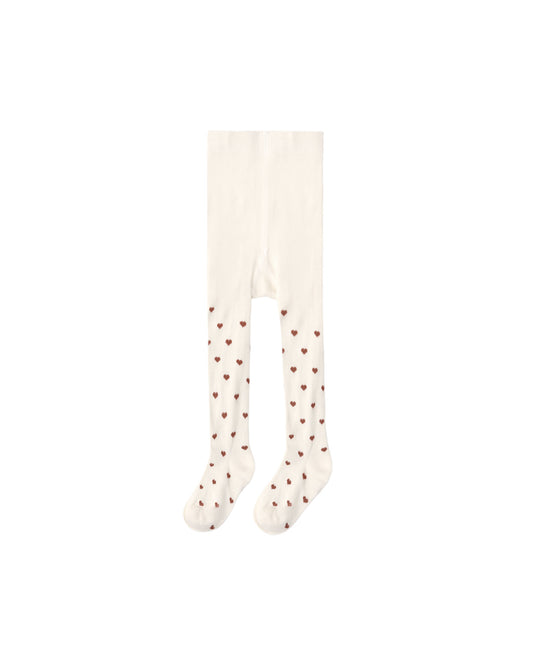 Ribbed Tights || Mulberry Heart