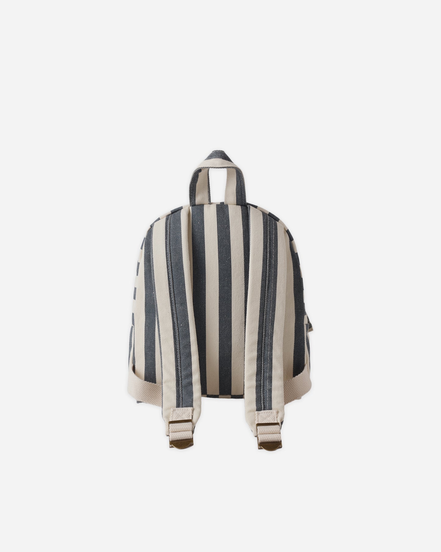 Mini Backpack || Navy Stripe