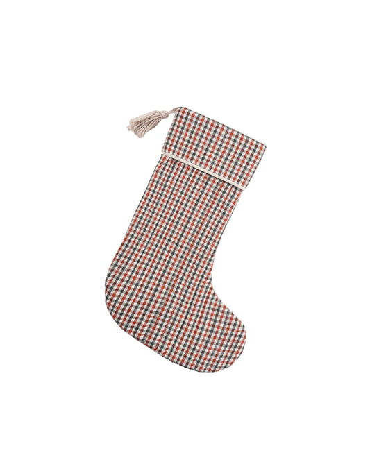 Christmas Stocking | Holiday Gingham