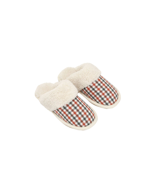 Slippers Holiday Gingham