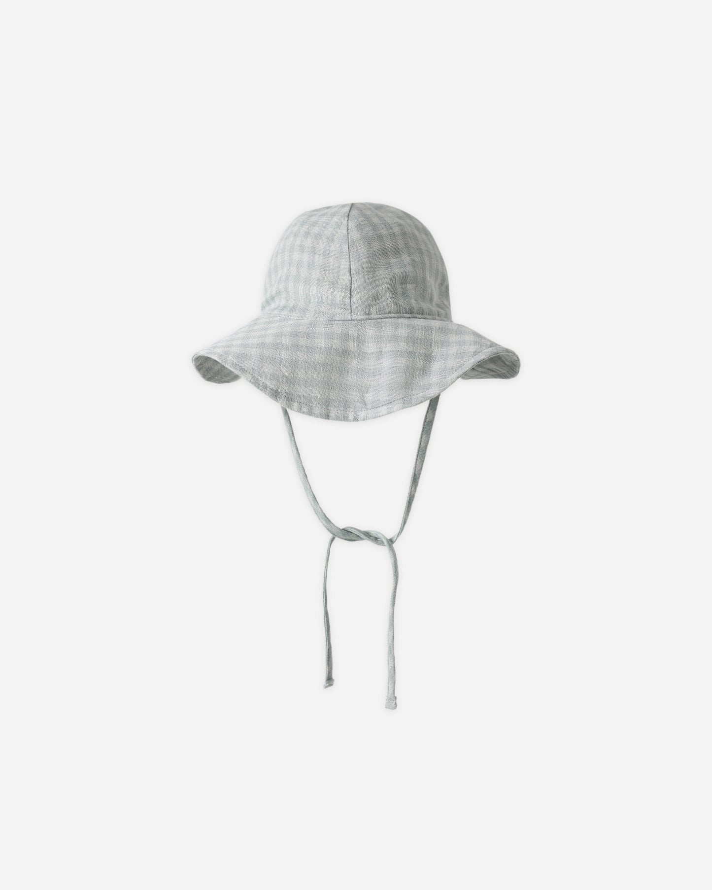Floppy Sun Hat || Green Gingham