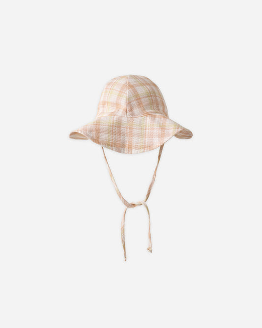 Floppy Sun Hat || Summer Plaid