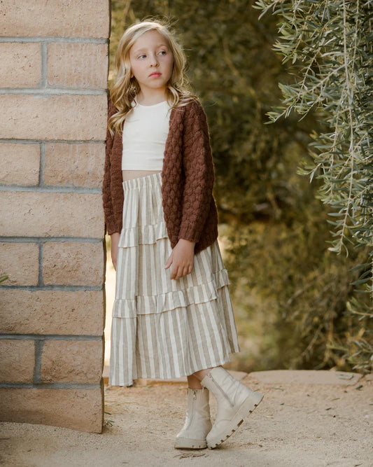 Bubble Knit Cardigan | Cedar