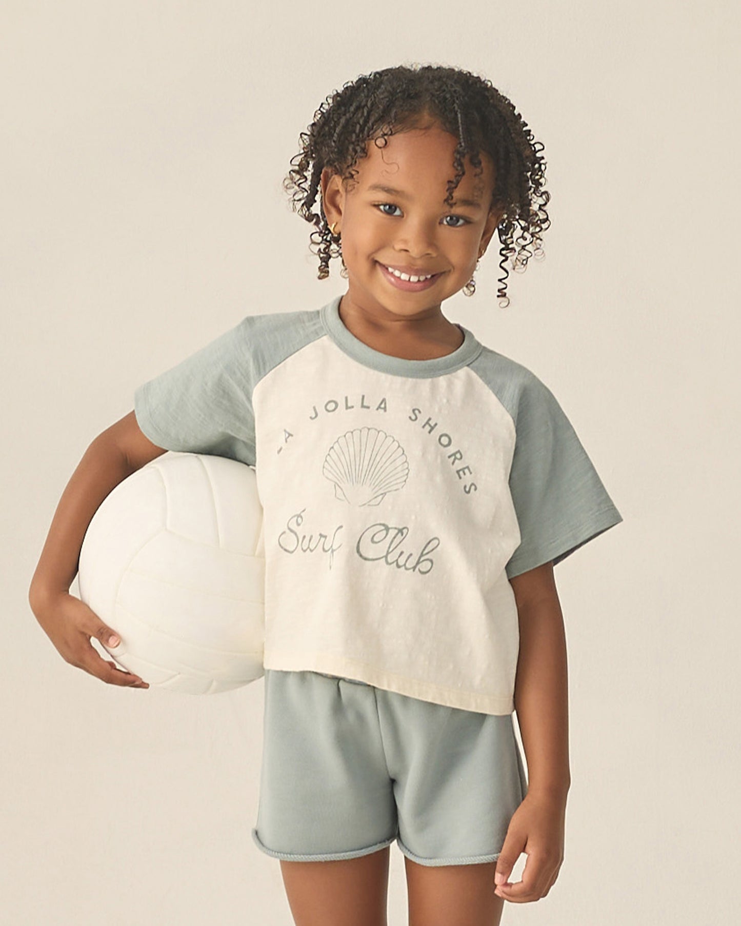 Raglan Crop Tee || Surf Club