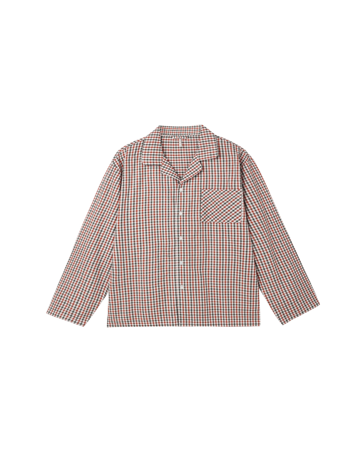 Men's Pajama Top | Holiday Gingham
