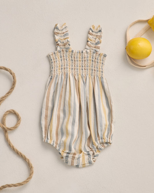 Julia Romper || Valencia Stripe