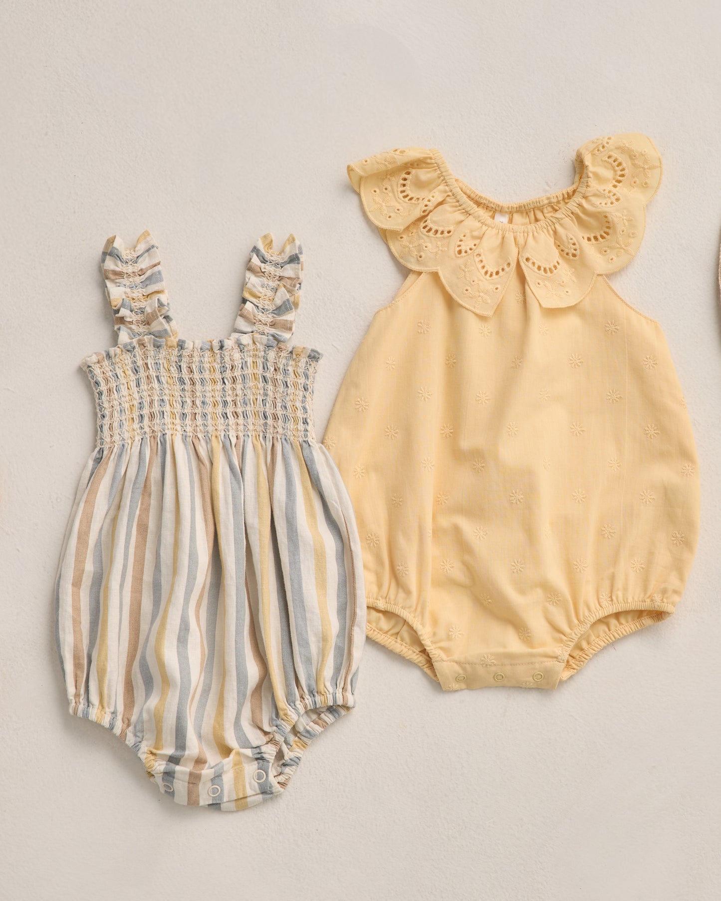 Myla Romper || Lemon
