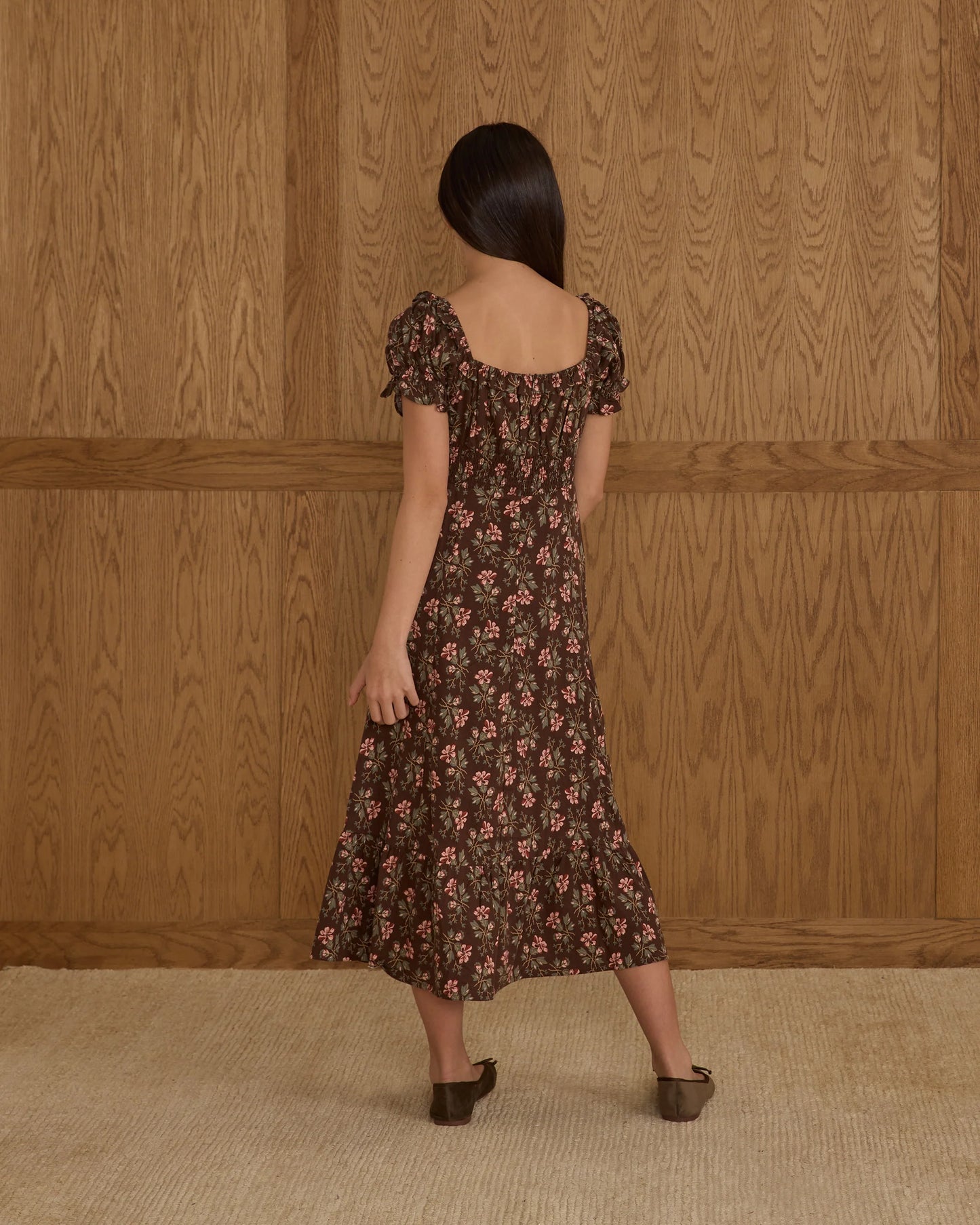 Lana Dress || Winter Floral (Teen)