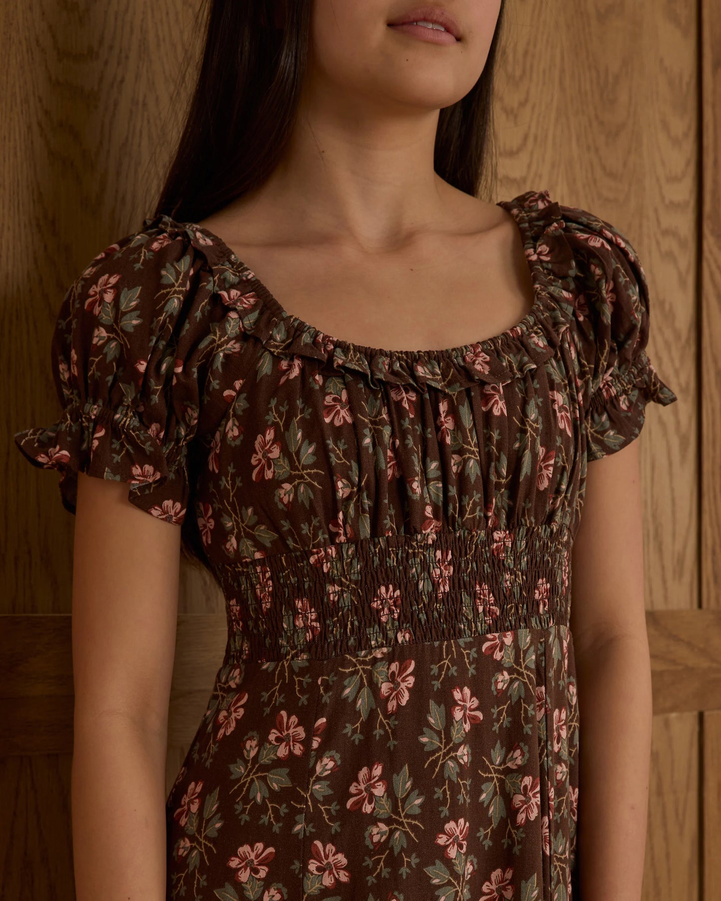 Lana Dress || Winter Floral (Teen)