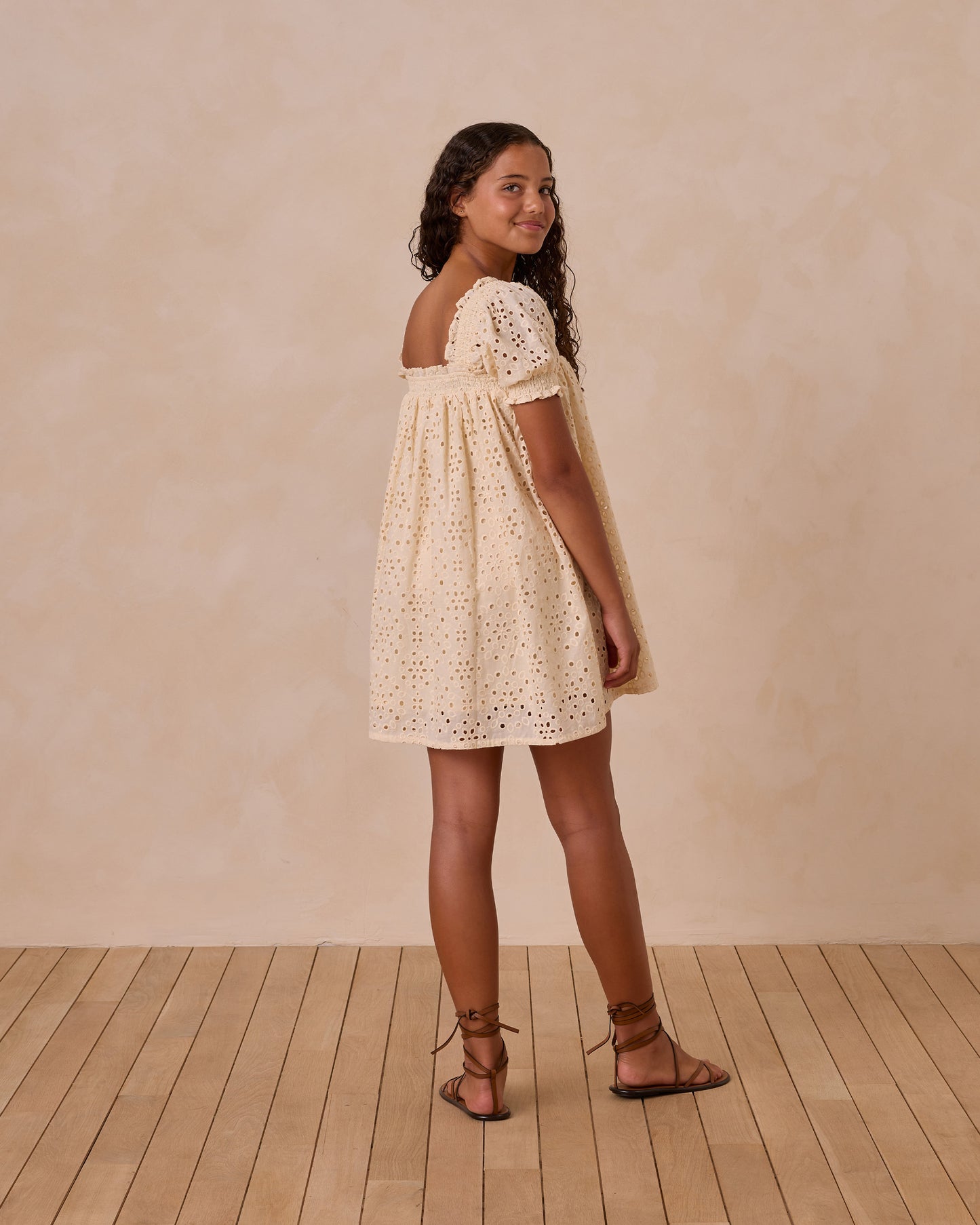 Teen Milan Dress || Natural