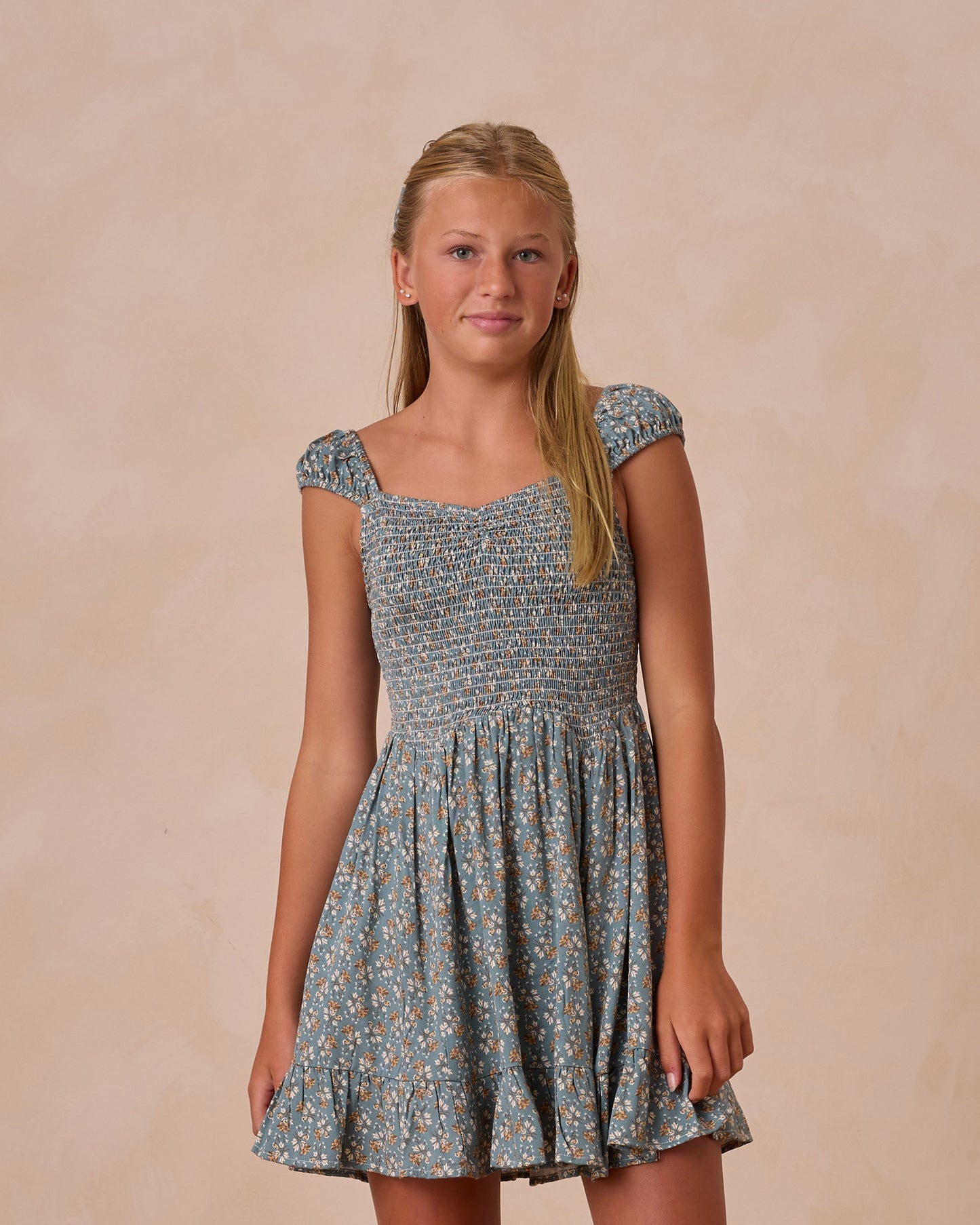 Teen Kalina Dress | Blue Floral