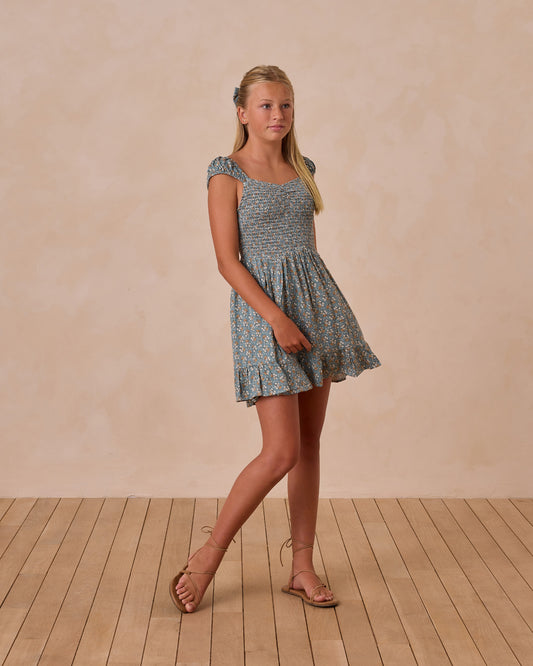 Teen Kalina Dress | Blue Floral